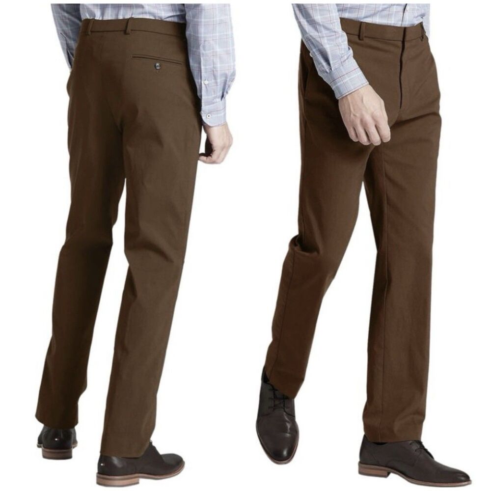 Tommy Hilfiger Thflex Tailored To Move Men’s W36 L34 Super Stretch Slake Pants